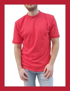 Polo Yaka Kırmızı T-Shirt 1087 - 2