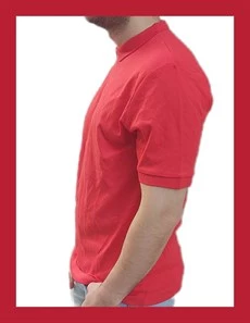 Polo Yaka Kırmızı T-Shirt 1087 - 5