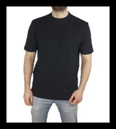 Basic Lakost Siyah T-shirt