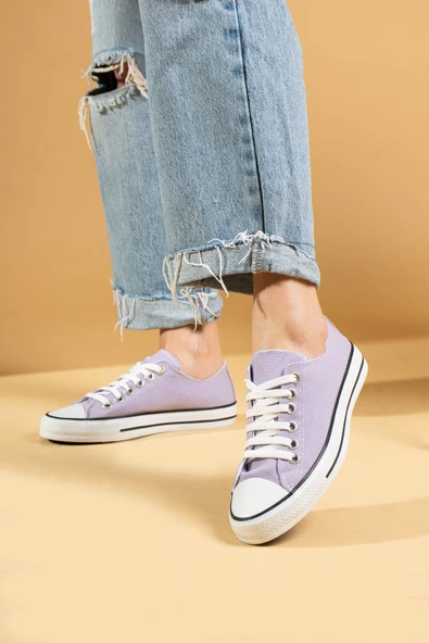 Pembe Potin Rahat Taban Moda Unisex Sneaker 10-3232-22UCvers - 3
