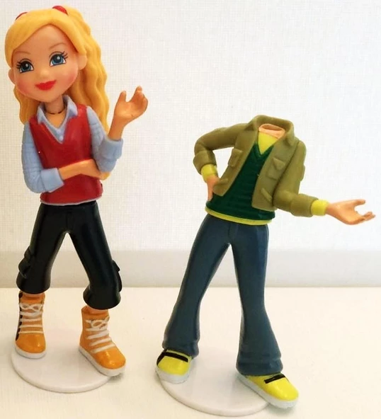 LİSANSLI ICarly Fashion Switch Carly/Sam ile Moda Rüzgarı-Değişen Kıyafetli ET Figür - 8