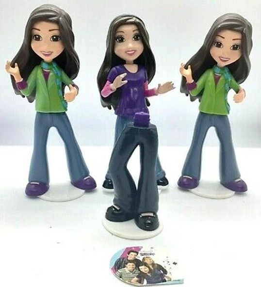 LİSANSLI ICarly Fashion Switch Carly/Sam ile Moda Rüzgarı-Değişen Kıyafetli ET Figür - 6