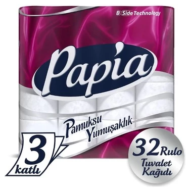 Papia 3 Katlı 32'li Tuvalet Kağıdı - 2