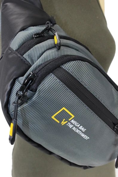 M 1026 Mega Bag Bel Çantası, Çapraz Göğüs Çanta - 4