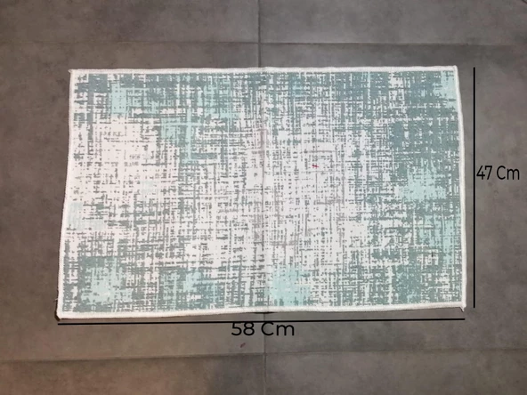 Antik Dekoratif Kilim Banyo Tuvalet Paspası Renkli - 3