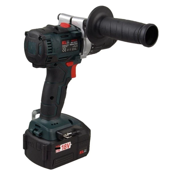Klpro 18Volt/5.0Ah Li-İon Kömürsüz Prof. Şarjlı Matkap Klnm18b-50 - 3