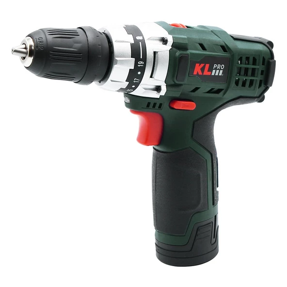 Klpro 10.8Volt/2.0Ah Li-ion Çift Akülü Prof. Matkap Klnm1020 - 2