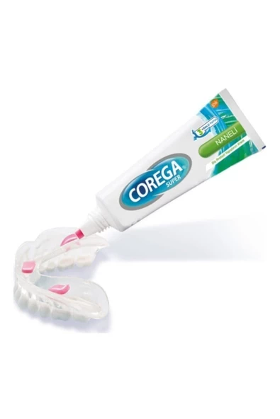 Corega Diş Protezi Yapıştırıcı Krem Naneli 40 gr - 4