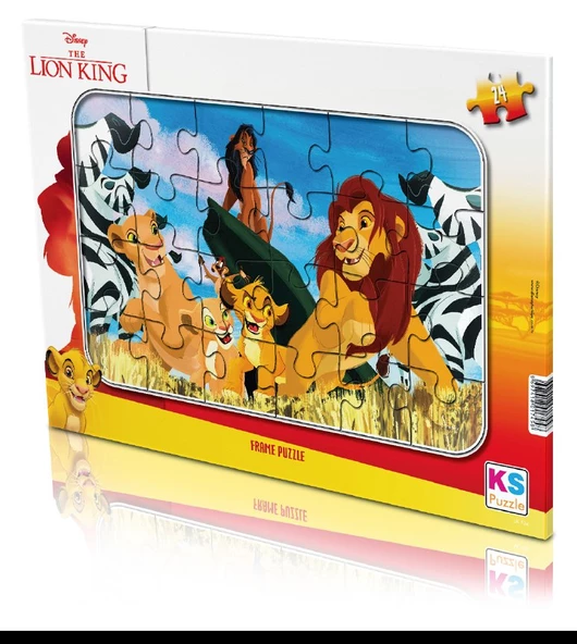 Aslan Kral (Lion King) 24 Parça Puzzle/Yapboz - Resim 2