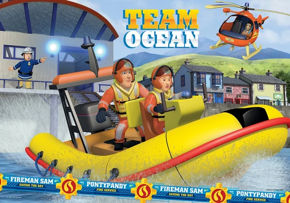 İtfayeci Sam (Fireman Sam) Lisanslı Puzzle/Yapboz 50 Parça - 2