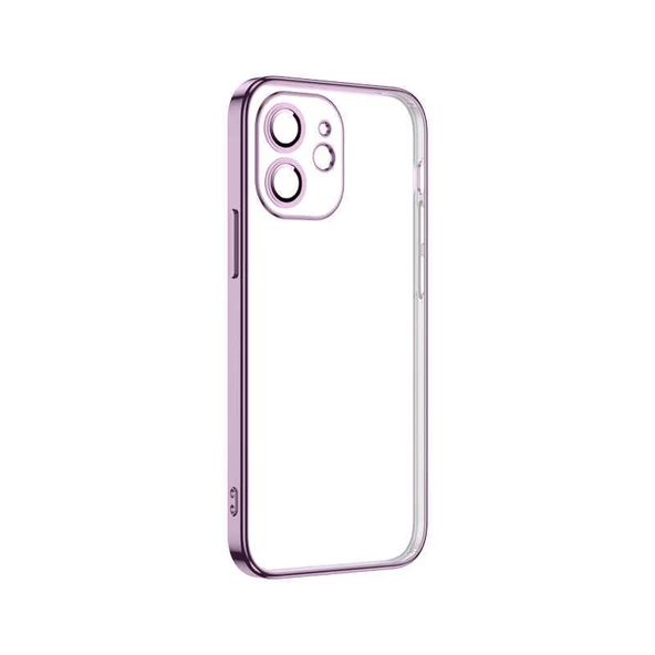 İphone 13 Kamera Lens Korumalı Plating Telefon Kılıfı - 11