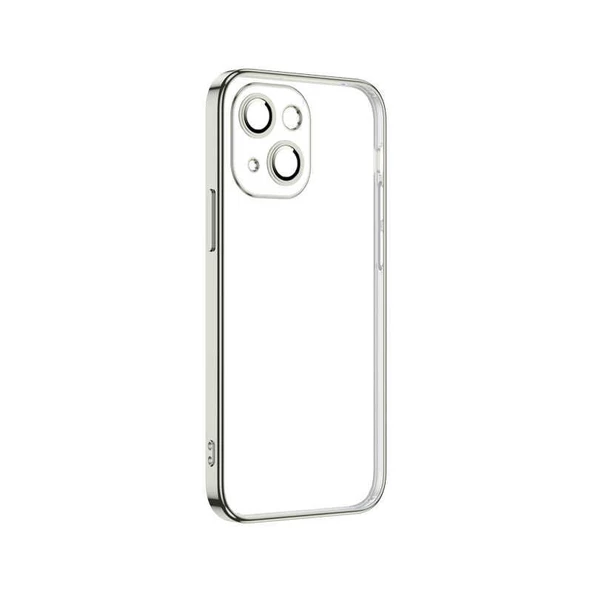 İphone 13 Kamera Lens Korumalı Plating Telefon Kılıfı - 3