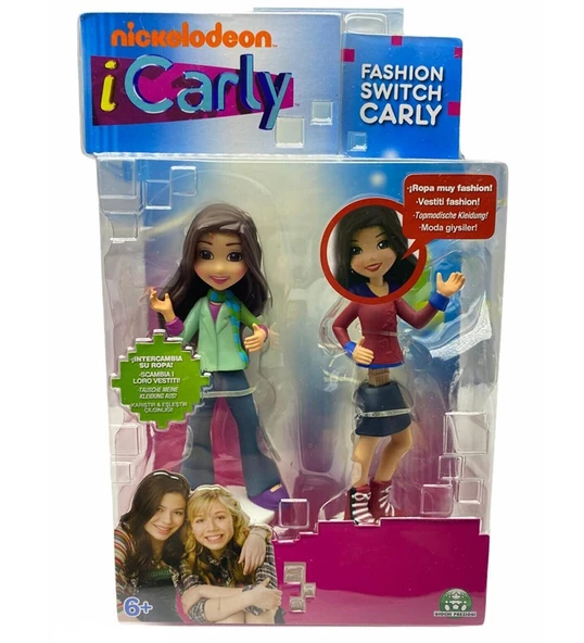 LİSANSLI ICarly Fashion Switch-Moda Figürleri - Orijinal Lisanslı Bebekler-Harika Bol Aksesuarlı Set - 3