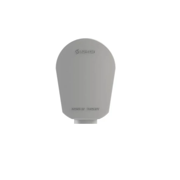 Ne-Ad Topraklı Erkek Fiş L Tipi Ups 1004 Beyaz - 2