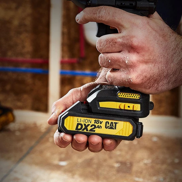 Cat Dxb2 18Volt 2.0Ah. Li-İon One For All Profesyonel Yedek Akü - 8