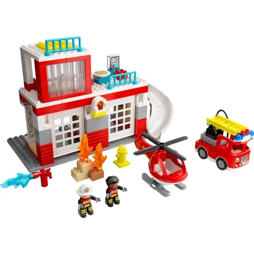 Lego Duplo 10970 Fire Station And Helicopter - 2