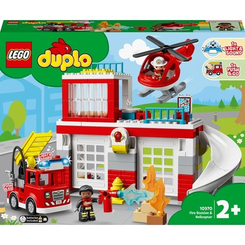 Lego Duplo 10970 Fire Station And Helicopter - 3