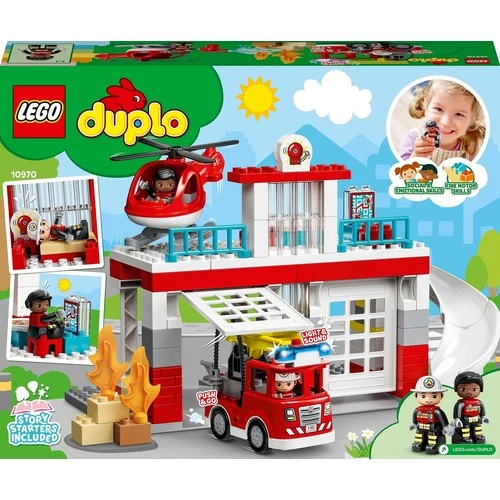 Lego Duplo 10970 Fire Station And Helicopter - 4