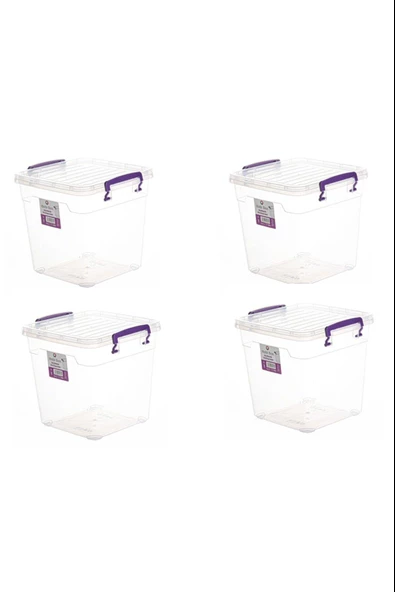 Hobi Box Dikey Saklama Kabı 4'lü Set (4x7,7 LT)