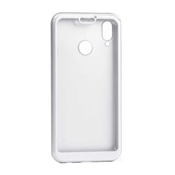 Huawei P Smart 2019 Kılıf 360° Kamera Korumalı Rubber Tam Koruma - 6