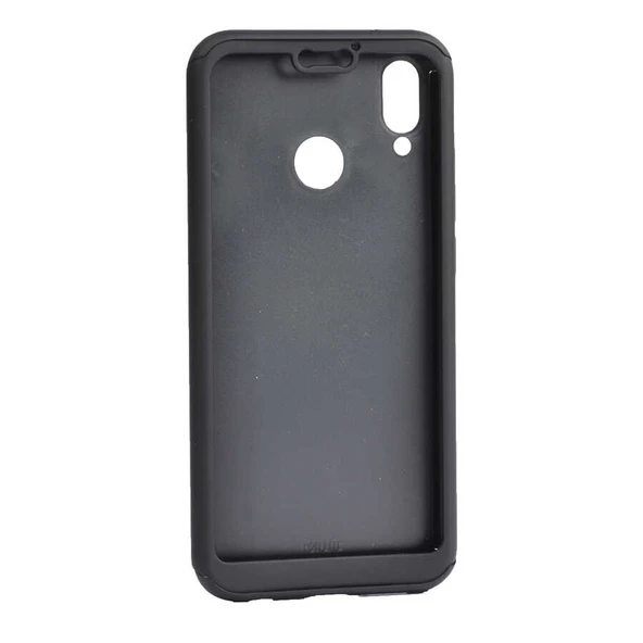 Huawei P Smart 2019 Kılıf 360° Kamera Korumalı Rubber Tam Koruma - 9