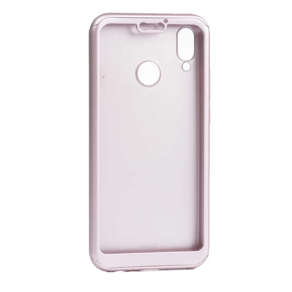 Huawei P Smart 2019 Kılıf 360° Kamera Korumalı Rubber Tam Koruma - 1