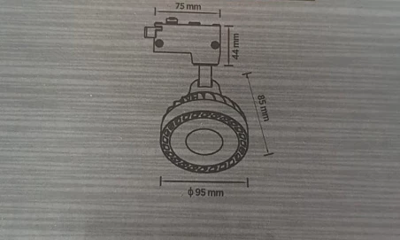 CATA CT 5314 Ledli Ray Spot 33W 3200K Gün Işığı - 2