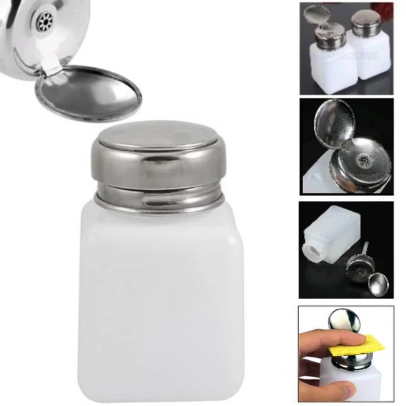 Teknik Servis Tiner Şişesi Kutusu Kapaklı Sıvı Uçurmaz 120 ML - 4