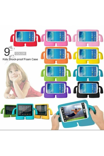 Apple iPad Pro 10.5 (7.Nesil) iBuy Standlı Çocuk Tablet Kılıfı - Resim 7