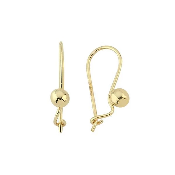 Altın Top Küpe 1,36 Gram