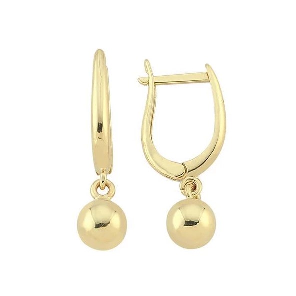 Altın Top Küpe 1,93 Gram