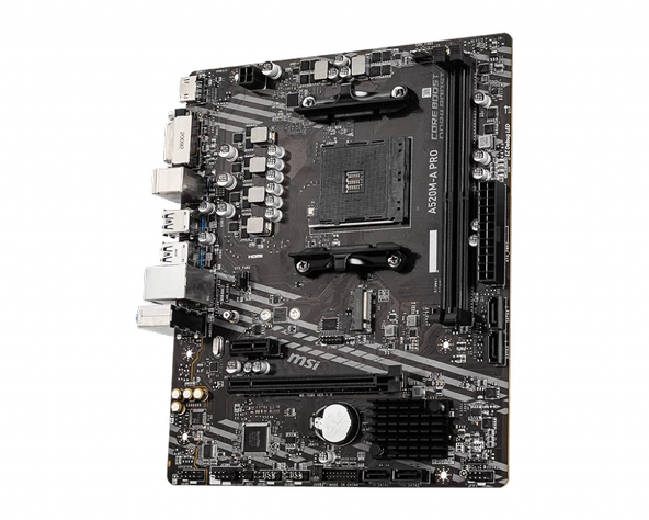 MSI A520M-A PRO DDR4 4600/1866Mhz M.2 M.ATX AM4 - 8