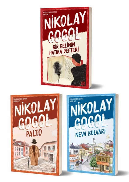 Dokuz Nikolay Gogol Seti 3 Kitap