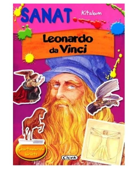 Sanat Kitabım Leonardo da Vinci Çiçek Yayınları