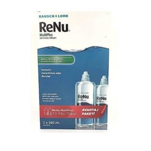 Renu Multiplus Çok Amaçlı Lens Solüsyon Eko Paket 2 X 360 ml