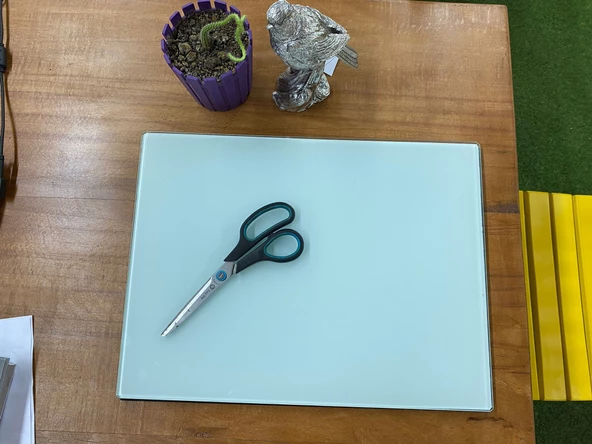 Grande Home Cam Tezgah Koruyucu Kesme&koruma Tahtası - 2