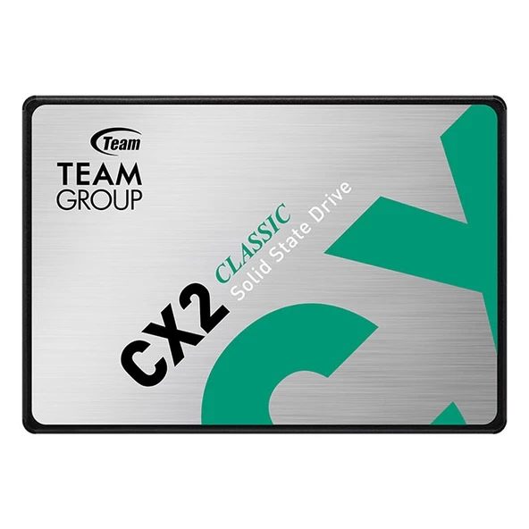 Team CX2 512GB 530/470MB/s 2.5" SATA3 SSD Disk (T253X6512G0C101) - 5
