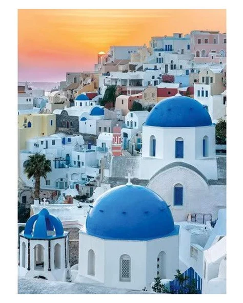 Clementoni Santorini 1000 Parça Puzzle 39480 - 2