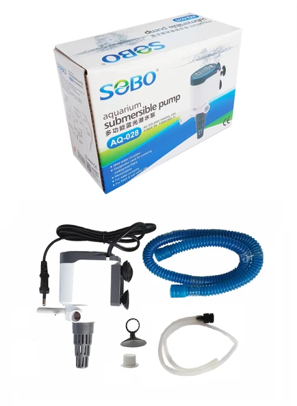 Sobo Akvaryum Kafa Motoru AQ-028 10W 800LT/SAAT