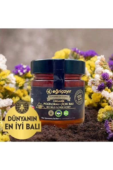 Organik Polifloralı(çok Çiçekli) Bal 300g