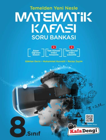 8.Sınıf Matematik Kafası Soru Bankası (Tümü Video Çözümlü)