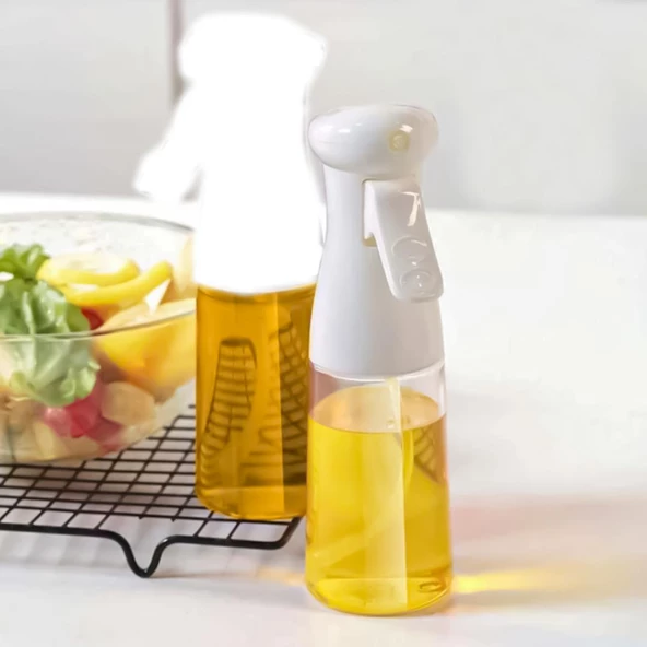 Cam Yağ Spreyi Dekoratif Püskürtücü Cam Sprey Şişe 200 ml