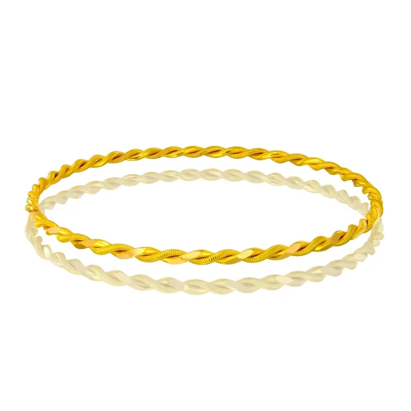 15 gr(gram) 22 Ayar İşçiliksiz  Paftalı Burma Bilezik