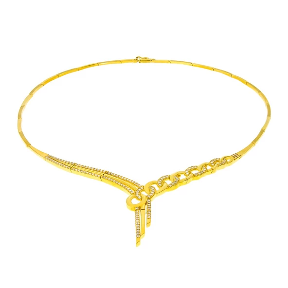 22 Ayar Altın Kolye T002427