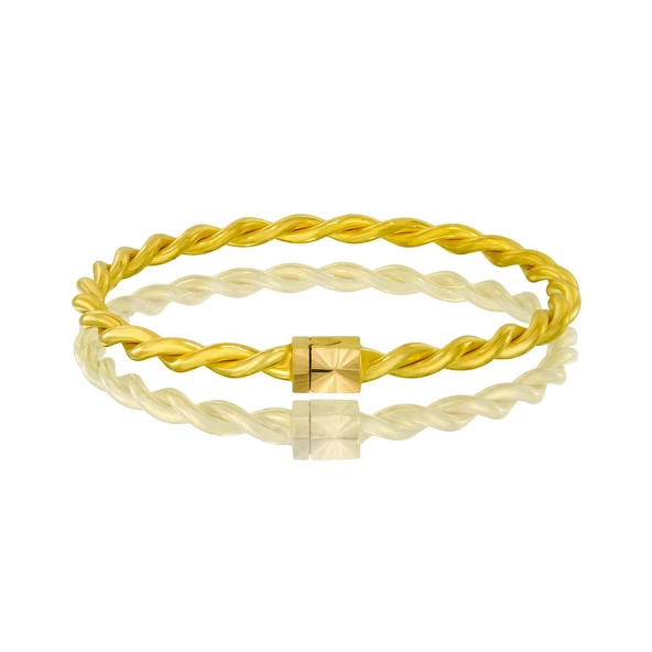 47 gr(gram) 22 Ayar Adana Parlağı Bilezik ürün görseli 1