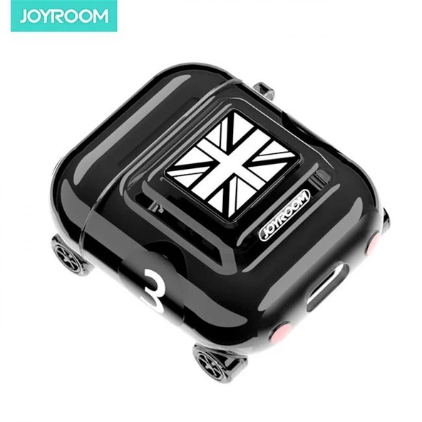 İphone Airpods 1. ve 2. Nesil Uyumlu Araba Figürlü Koruyucu Kılıf - Resim 8