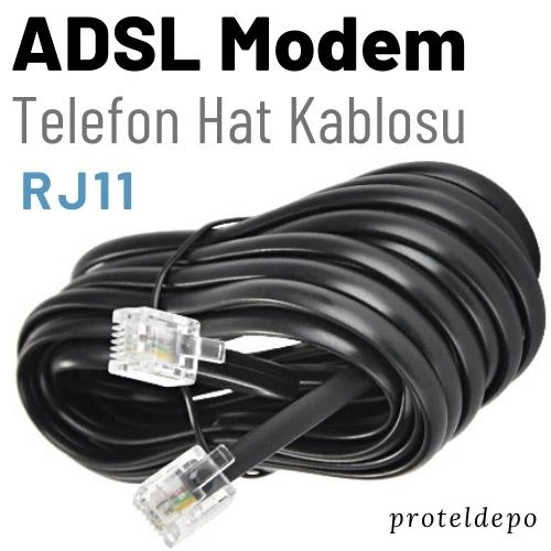 IRENIS ADSL VDSL Modem Kablosu, RJ11 Kablo, Köken Telefon Kablosu