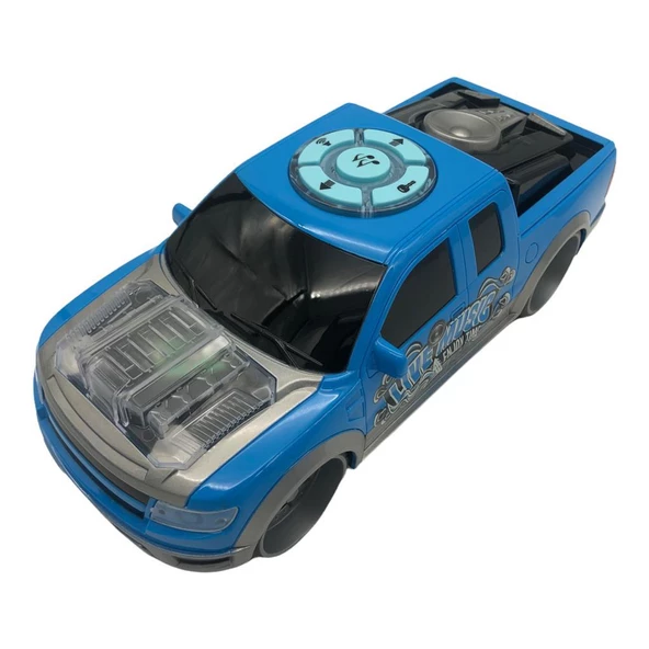 Farbu Oyuncak Dans Eden İleri Geri Hareketli Işıklı Tarz Pick Up Araba - 5