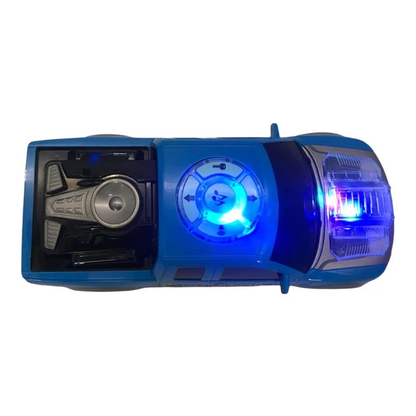 Farbu Oyuncak Dans Eden İleri Geri Hareketli Işıklı Tarz Pick Up Araba - 9