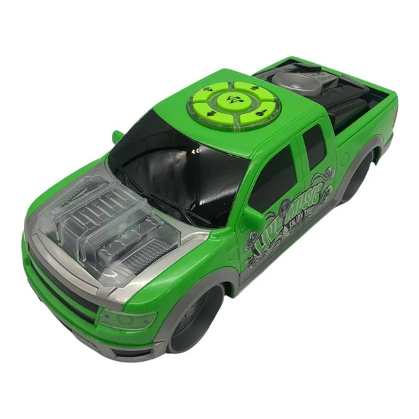 Farbu Oyuncak Dans Eden İleri Geri Hareketli Işıklı Tarz Pick Up Araba - 4